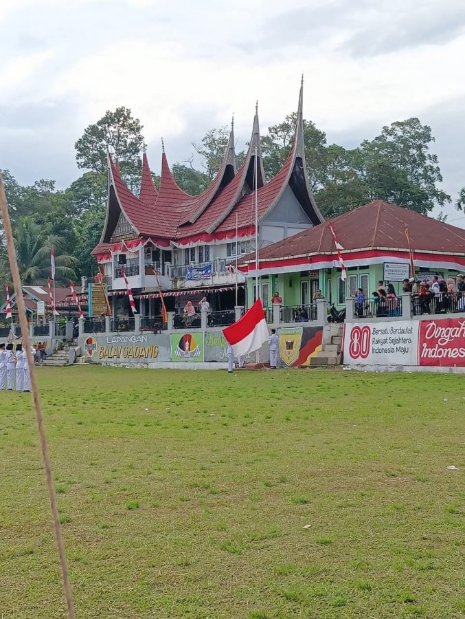 Upacara HUT Ke-80 Kemerdekaan Republik Indonesia, MTsN 12 Tanah Datar Kibarkan Semangat Nasionalisme di Batipuah Baruah