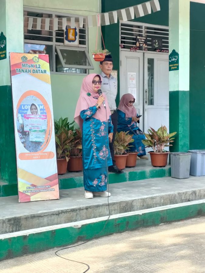 Sambut 1 Muharram 1448 H, MTsN 12 Tanah Datar Gelar Pawai Kreasi dan Tabligh Akbar Meriah