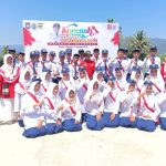MTsN 12 Tanah Datar Borong Juara Lomba Gerak Jalan Se-Kecamatan Batipuh