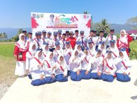 MTsN 12 Tanah Datar Borong Juara Lomba Gerak Jalan Se-Kecamatan Batipuh